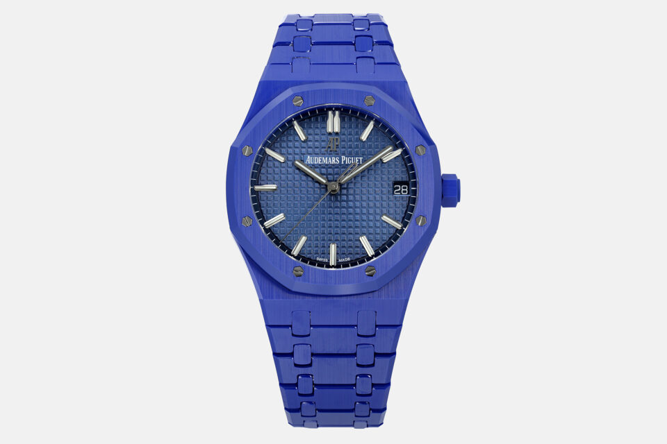 Audemars Piguet Royal Oak 41mm Blue Ceramic Blue Dial